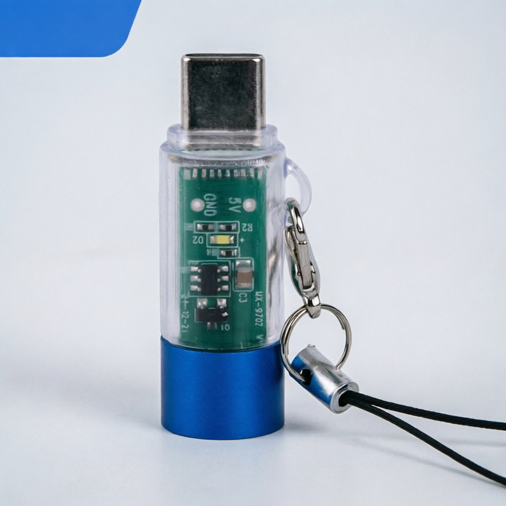 Mini Type-C Electric Lighter, Portable Plug-in Lighter for Smartphones